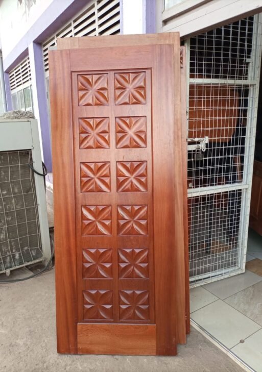 Heritage Pattern Wooden Door