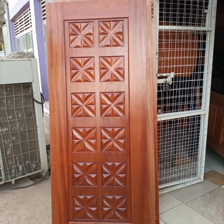 Heritage Pattern Wooden Door