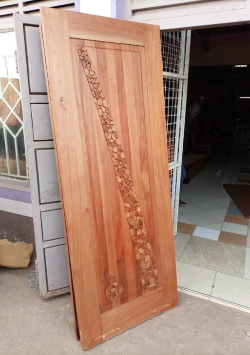 Solid Wooden Panel Door