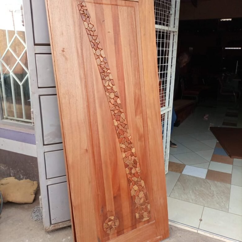 Solid Wooden Panel Door