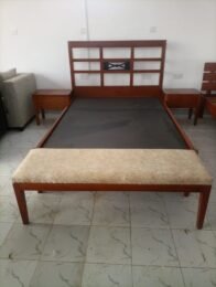 Kigly 4 1/2 by 6 Bed with 2 Nightstands